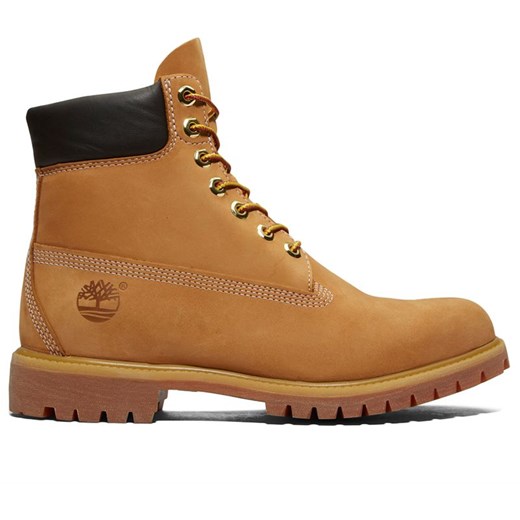 Buty męskie Timberland Premium 6 Inch Boot 1100617131 - brązowe ze sklepu streetstyle24.pl w kategorii Buty zimowe męskie - zdjęcie 185662472