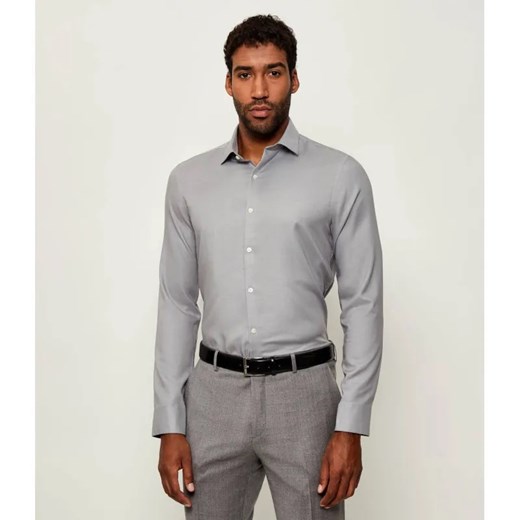 Calvin Klein Koszula | Slim Fit | z dodatkiem wełny ze sklepu Gomez Fashion Store w kategorii Koszule męskie - zdjęcie 185662582