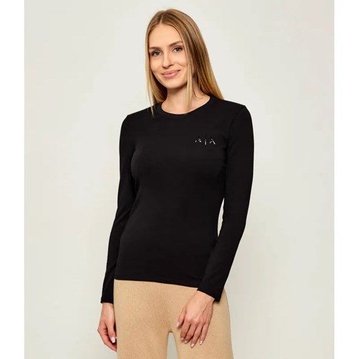 Armani Exchange Bluzka | Slim Fit ze sklepu Gomez Fashion Store w kategorii Bluzki damskie - zdjęcie 185662611