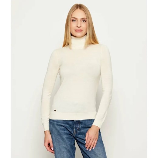 LAUREN RALPH LAUREN Golf | Slim Fit | z dodatkiem jedwabiu ze sklepu Gomez Fashion Store w kategorii Swetry damskie - zdjęcie 185662621