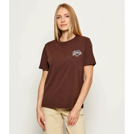 Tommy Jeans T-shirt | Relaxed fit ze sklepu Gomez Fashion Store w kategorii Bluzki damskie - zdjęcie 185662632
