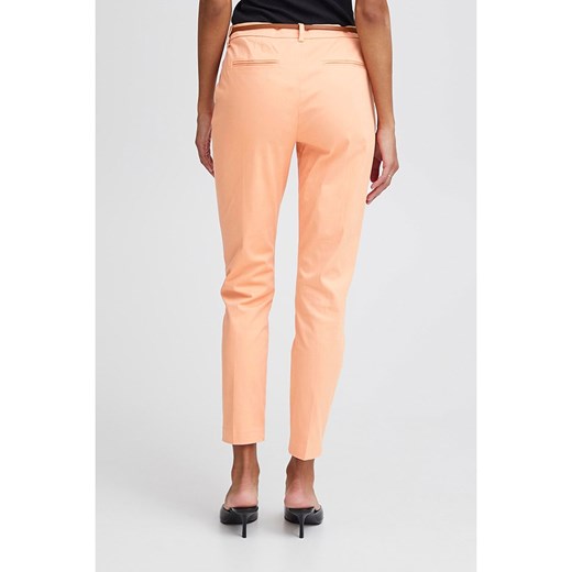 b.young Spodnie chino w kolorze pomarańczowym 38 wyprzedaż Limango Polska