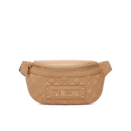 Saszetka nerka LOVE MOSCHINO JC4003PP0NLA0104 Beżowy ze sklepu eobuwie.pl w kategorii Nerki - zdjęcie 185665272