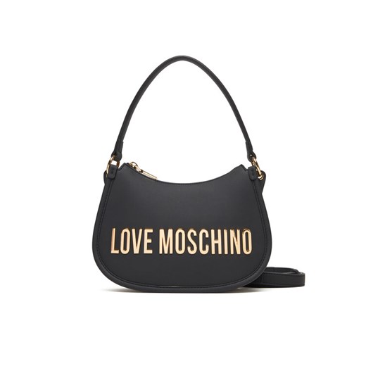 Torebka LOVE MOSCHINO JC4027PP0NKD0000 Czarny ze sklepu eobuwie.pl w kategorii Listonoszki - zdjęcie 185665290