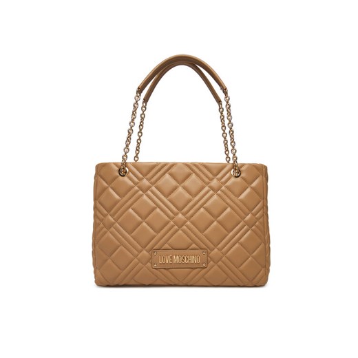 Torebka LOVE MOSCHINO JC4145PP0NLA0104 Beżowy ze sklepu eobuwie.pl w kategorii Torebki damskie - zdjęcie 185665291