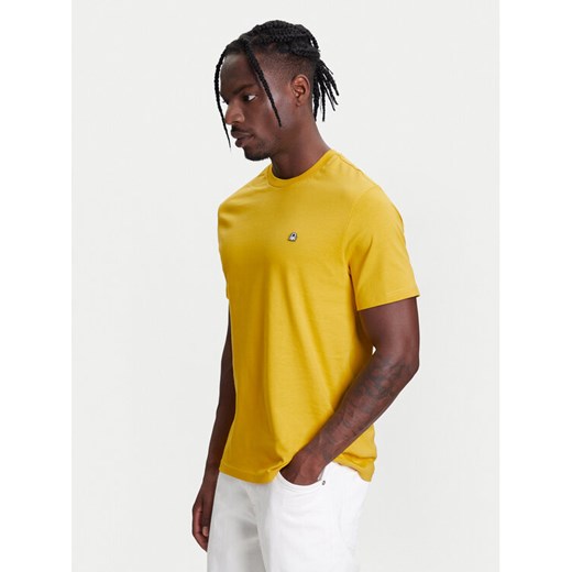 United Colors Of Benetton T-Shirt 3MI5J1AF7 Żółty Regular Fit ze sklepu MODIVO w kategorii T-shirty męskie - zdjęcie 185665691