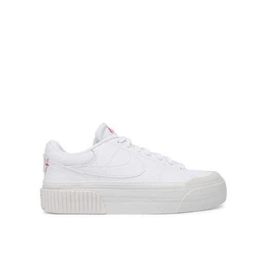 Nike Sneakersy Court Legacy Lift DM7590 Biały ze sklepu MODIVO w kategorii Buty sportowe damskie - zdjęcie 185665704