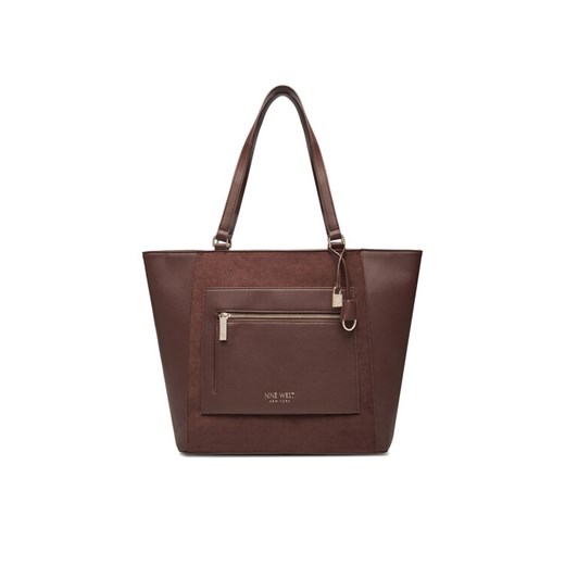 Nine West Torebka CEO-MISSOURI-LDA8264 Brązowy ze sklepu MODIVO w kategorii Torby Shopper bag - zdjęcie 185665730