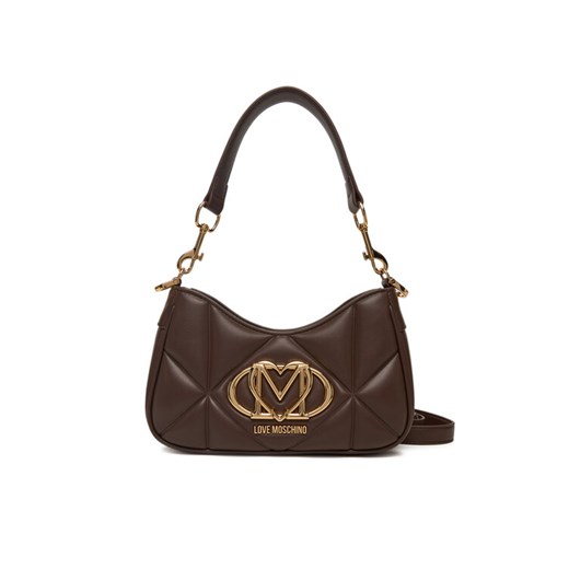 Torebka LOVE MOSCHINO JC4080PP0NLC0313 Brązowy ze sklepu eobuwie.pl w kategorii Torebki damskie - zdjęcie 185667754