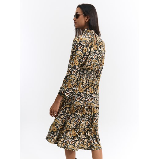 GATE Długa sukienka z nadrukiem 34 Gate 42 gateshop