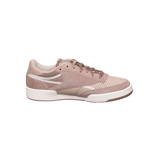 Reebok Skórzane sneakersy w kolorze jasnoróżowo-beżowym ze sklepu Limango Polska w kategorii Buty sportowe męskie - zdjęcie 185668714