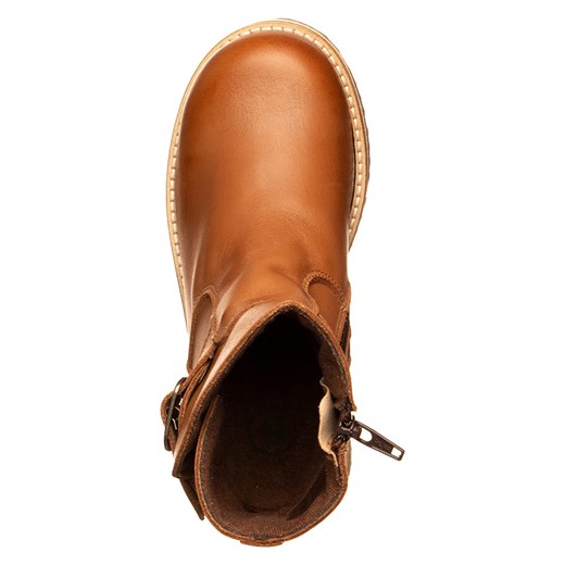 El Naturalista Skórzane botki zimowe w kolorze jasnobrązowym 31 Limango Polska promocyjna cena