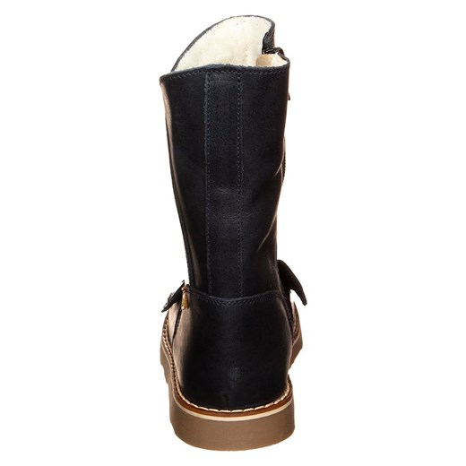 El Naturalista Skórzane kozaki zimowe w kolorze granatowym 29 okazyjna cena Limango Polska