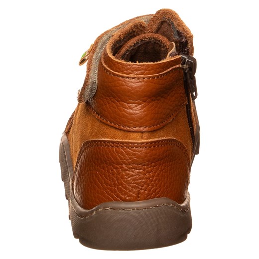 El Naturalista Skórzane botki zimowe w kolorze jasnobrązowym do chodzenia na 28 promocja Limango Polska