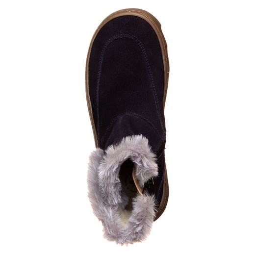 El Naturalista Skórzane botki zimowe w kolorze granatowym 31 okazja Limango Polska