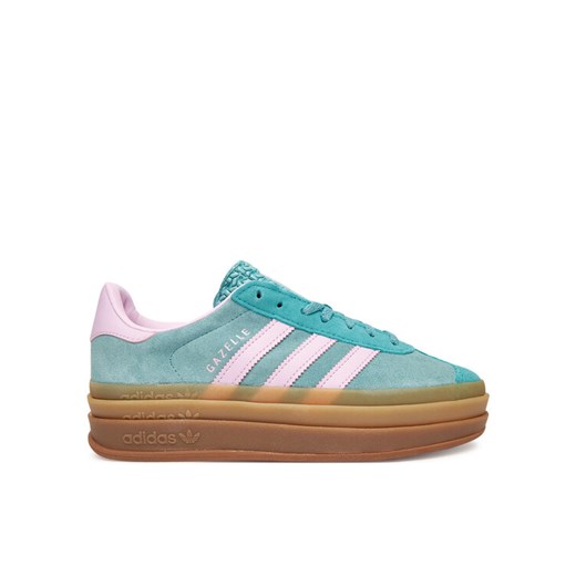 Sneakersy adidas Gazelle Bold JS3894 Turkusowy ze sklepu eobuwie.pl w kategorii Buty sportowe damskie - zdjęcie 185669302