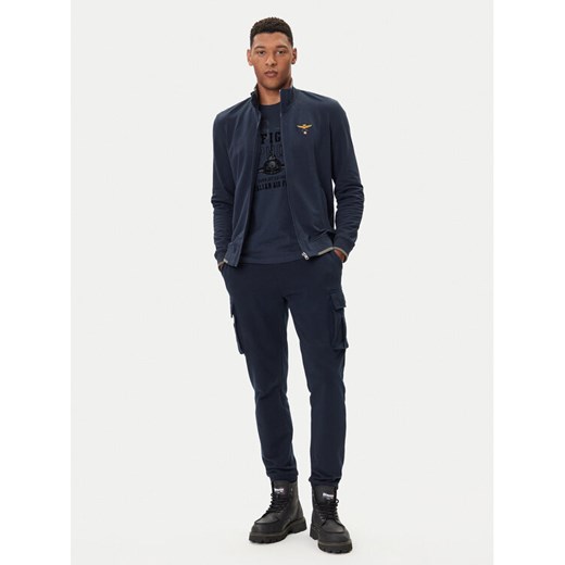 Aeronautica Militare Bluza 252FE1956UF00459 Granatowy Regular Fit Aeronautica Militare 3XL MODIVO