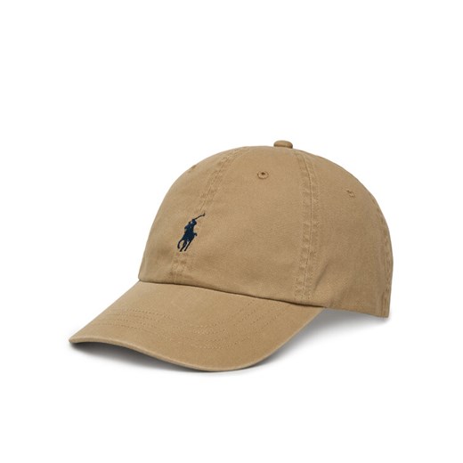 Polo Ralph Lauren Czapka z daszkiem 211912843020 Brązowy ze sklepu MODIVO w kategorii Czapki z daszkiem damskie - zdjęcie 185670023