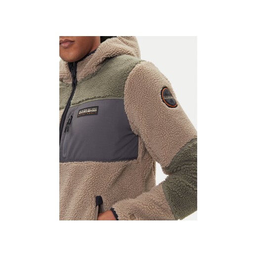 Napapijri Polar Yupik NP0A4GNS Zielony Regular Fit Napapijri M MODIVO