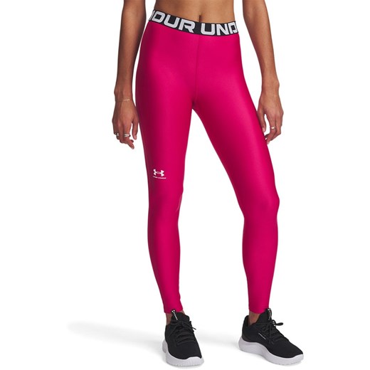 Under Armour Legginsy funkcyjne w kolorze różowym ze sklepu Limango Polska w kategorii Spodnie damskie - zdjęcie 185671471