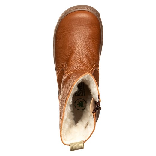 El Naturalista Skórzane botki zimowe w kolorze jasnobrązowym 29 wyprzedaż Limango Polska