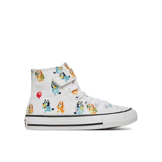 Converse Trampki Converse x Bluey Chuck Taylor All Star Easy On A16463C Biały ze sklepu MODIVO w kategorii Trampki dziecięce - zdjęcie 185672864