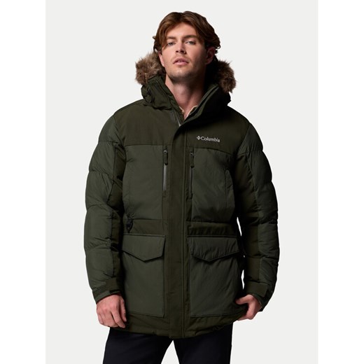 Columbia Kurtka zimowa Marquam Peak Fusion™ II 2088121 Zielony Regular Fit ze sklepu MODIVO w kategorii Kurtki męskie - zdjęcie 185672883