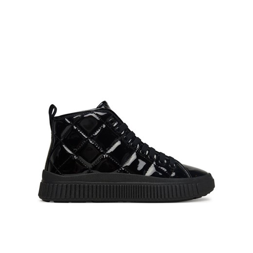Geox Sneakersy J Laquinny J56M3F 000HH C9999 D Czarny ze sklepu MODIVO w kategorii Buty sportowe dziecięce - zdjęcie 185672901