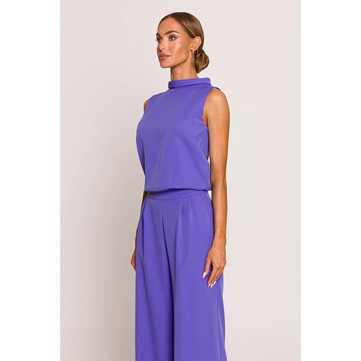 made of emotion Kombinezon w kolorze fioletowym L wyprzedaż Limango Polska