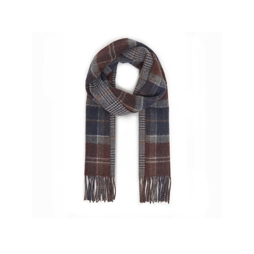 Szalik Barbour Dramside Reversible USC0401TN38 Brązowy ze sklepu eobuwie.pl w kategorii Szaliki i chusty damskie - zdjęcie 185674981