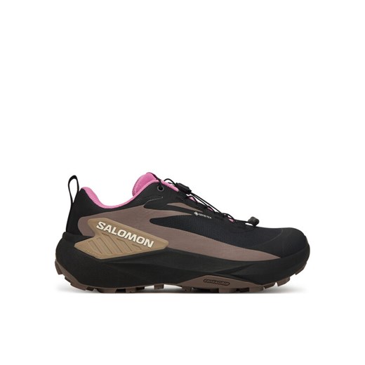 Buty do biegania Salomon Genesis Gore-Tex L47862900 Czarny ze sklepu eobuwie.pl w kategorii Buty sportowe damskie - zdjęcie 185675002