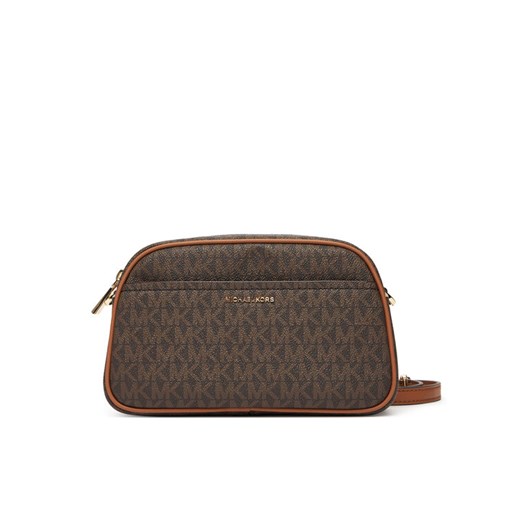 Torebka MICHAEL Michael Kors 32F5GJ6C5B Brązowy ze sklepu eobuwie.pl w kategorii Listonoszki - zdjęcie 185675012