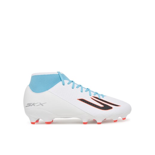 Buty do piłki nożnej Skechers Gold Fg 252118 WTQP Biały ze sklepu eobuwie.pl w kategorii Buty sportowe męskie - zdjęcie 185675054