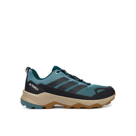 Trekkingi adidas Terrex Skychaser Ax5 JQ2214 Turkusowy ze sklepu eobuwie.pl w kategorii Buty trekkingowe męskie - zdjęcie 185675242