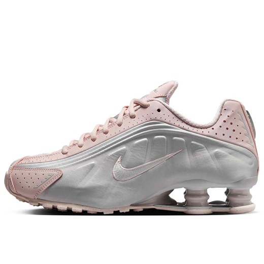 Buty damskie Nike Shox R4 AR3565-600 - różowo-szare ze sklepu streetstyle24.pl w kategorii Buty sportowe damskie - zdjęcie 185678722