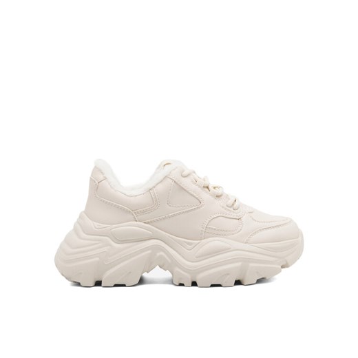 Sneakersy DeeZee MEG SWS91620-02 Beżowy 41 eobuwie.pl