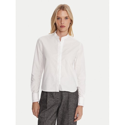 BOSS Koszula Bertyna 50543684 Biały Regular Fit ze sklepu MODIVO w kategorii Koszule damskie - zdjęcie 185679194