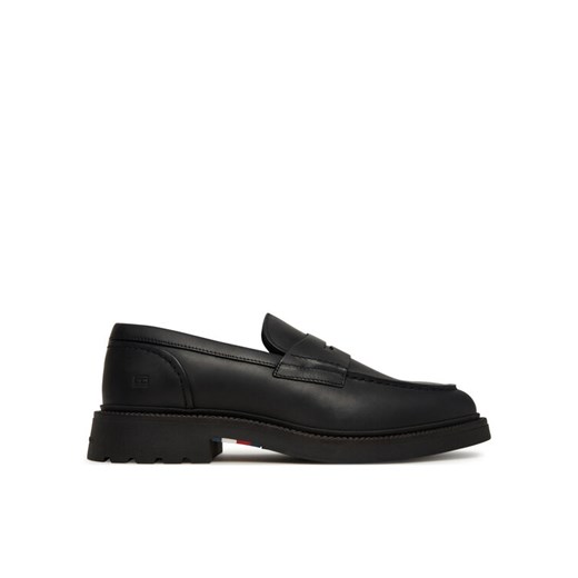 Tommy Hilfiger Mokasyny Comfort Lwt FM0FM05698 Czarny ze sklepu MODIVO w kategorii Mokasyny męskie - zdjęcie 185679204
