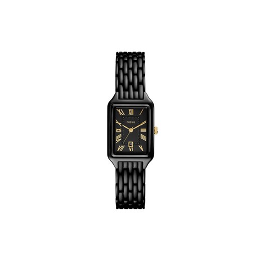 Fossil Zegarek Raquel ES5385 Czarny ze sklepu MODIVO w kategorii Zegarki - zdjęcie 185679260