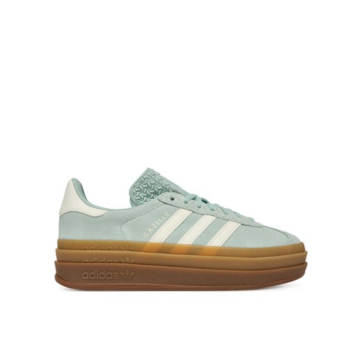 adidas Sneakersy Gazelle Bold JS3902 Zielony ze sklepu MODIVO w kategorii Buty sportowe damskie - zdjęcie 185679272