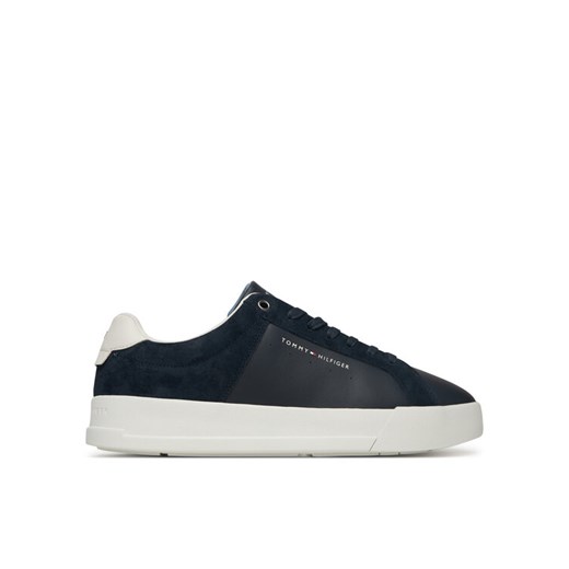 Tommy Hilfiger Sneakersy Th Court Mix FM0FM05634 Granatowy ze sklepu MODIVO w kategorii Buty sportowe męskie - zdjęcie 185679311