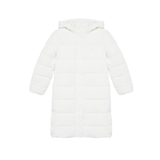Guess Kurtka zimowa J5BL12WGIW0 Écru Regular Fit ze sklepu MODIVO w kategorii Kurtki chłopięce - zdjęcie 185679313