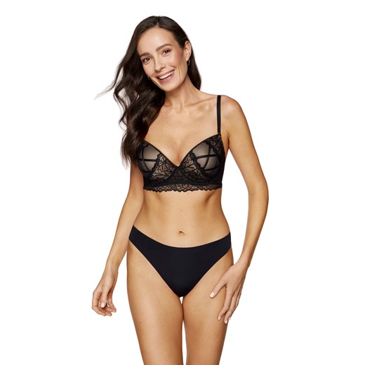 Chica biustonosz push-up z ozdobną koronką ze sklepu GORTEKS w kategorii Biustonosze - zdjęcie 185682682