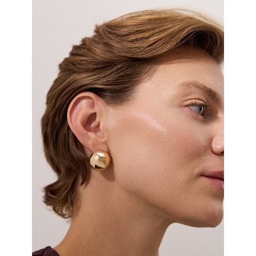 Reserved - Pozłacane kolczyki - złoty ze sklepu Reserved w kategorii Kolczyki - zdjęcie 185683464