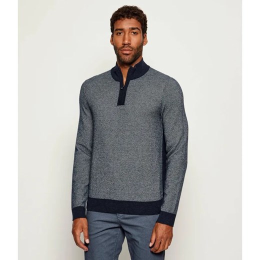 BOSS BLACK Wełniany sweter H-Hettore | Regular Fit ze sklepu Gomez Fashion Store w kategorii Swetry męskie - zdjęcie 185683870
