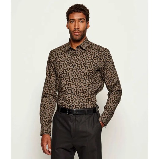 HUGO Koszula Ermo | Slim Fit ze sklepu Gomez Fashion Store w kategorii Koszule męskie - zdjęcie 185683894