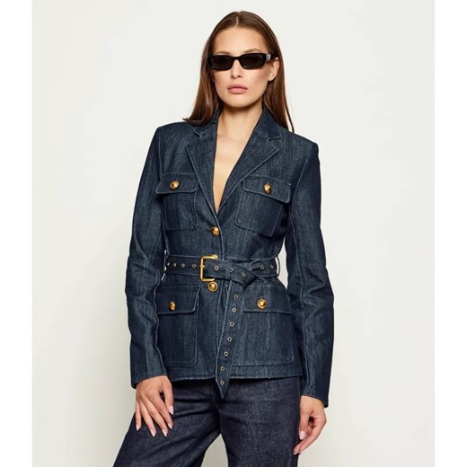 Michael Kors Jeansowy żakiet | Slim Fit ze sklepu Gomez Fashion Store w kategorii Marynarki damskie - zdjęcie 185683903