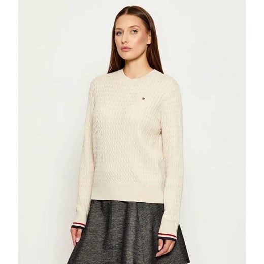 Tommy Hilfiger Sweter | Regular Fit ze sklepu Gomez Fashion Store w kategorii Swetry damskie - zdjęcie 185683904