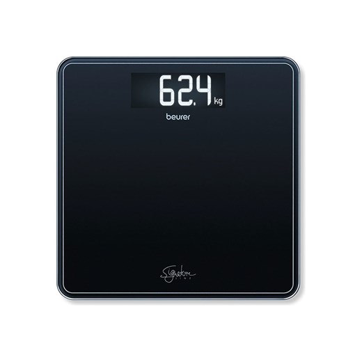 Beurer Waga &quot;GS 400 Signature Line&quot; w kolorze czarnym ze sklepu Limango Polska w kategorii Akcesoria łazienkowe - zdjęcie 185684544