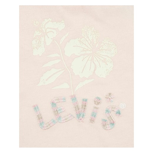 Levi&apos;s Kids Koszulka w kolorze beżowym 86 Limango Polska okazyjna cena